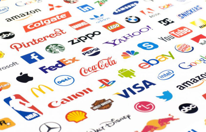 imagem marcas que ilustra o post sobre definição de termos como logo, logomarca, logotipo e branding